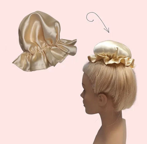 Satin Bun Bonnet